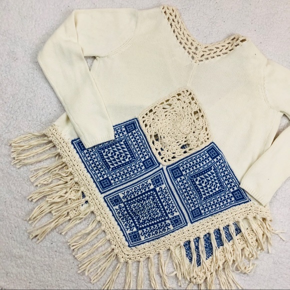 macrame cardigan